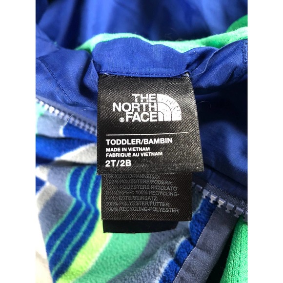 THE NORTH FACE reversible kids jacket coat fleece lined size 2T - Picture 8 of 9